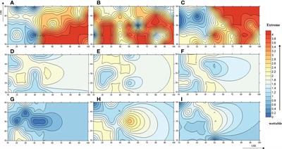 Physicochemical and biological factors determining the patchy distribution of soil water repellency among species of dominant vegetation in loess hilly region of China